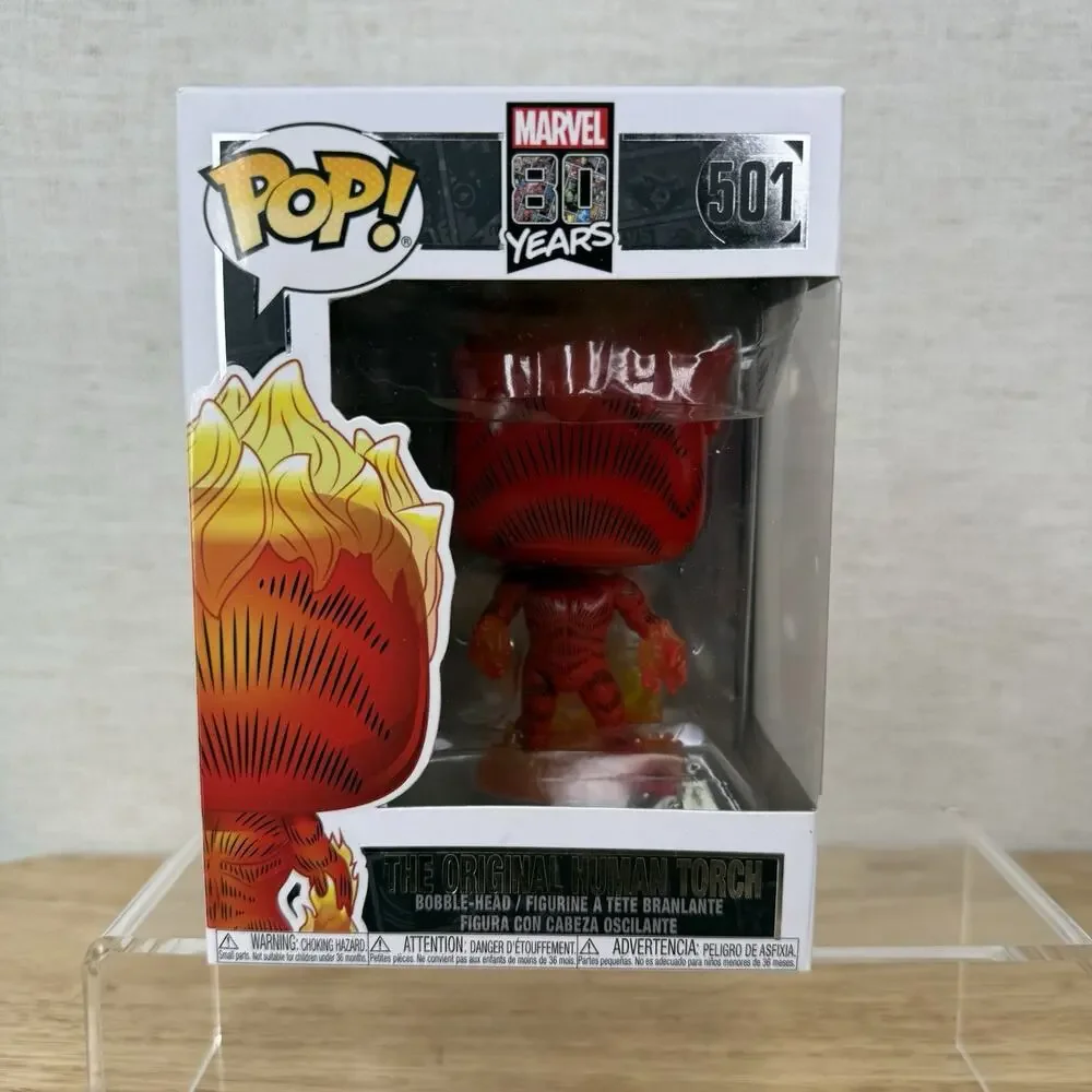 Funko Pop! Marvel 80 Years The Original Human Torch #501 New